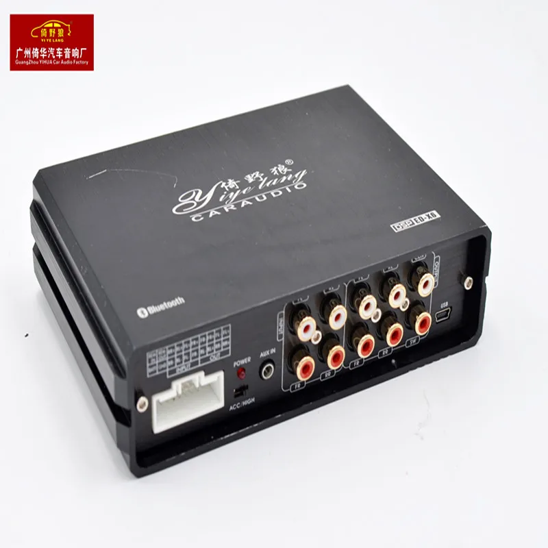 31 EQ 4x60 Вт Автомобильный цифровой аудио процессор DSP усилитель