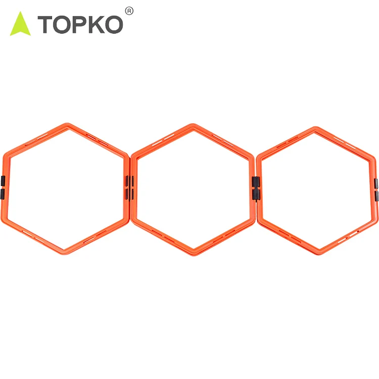 Оптовая продажа фирменная этикетка TOPKO оборудование для спортзала и фитнеса Футбольная эко-полипропиленовая нейлоновая Гибкая лестница