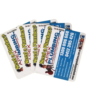 Commercial DL Paper Flyer Poster Fridge Magnet Card Modern Style Magnetic Sticker Shape for Advertising