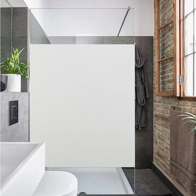 Пленка-стекло матовая наклейка внутренняя матовая статическая оконная пленка