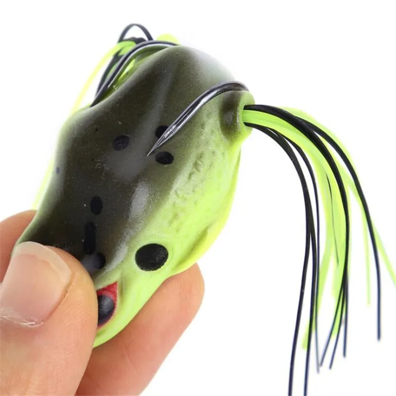 Frog Lure Soft Topwater Fishing Crank