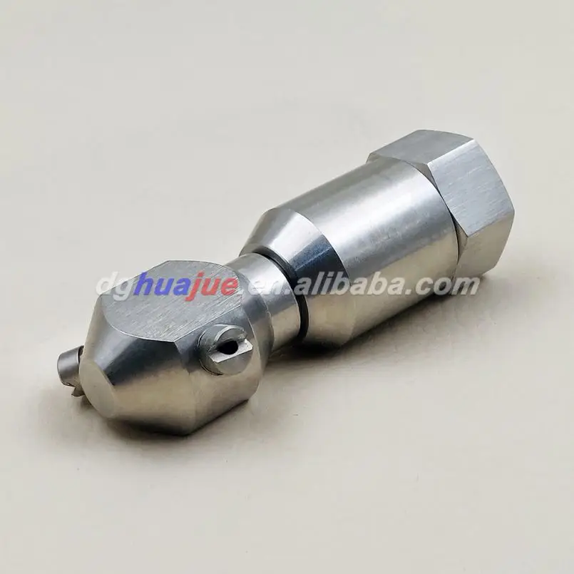 
 Моющее сопло для бутылок, 3/4 дюйма, с внутренней резьбой, 18150A, вращающийся на 360 градусов очиститель, сопло для очистки резервуара  