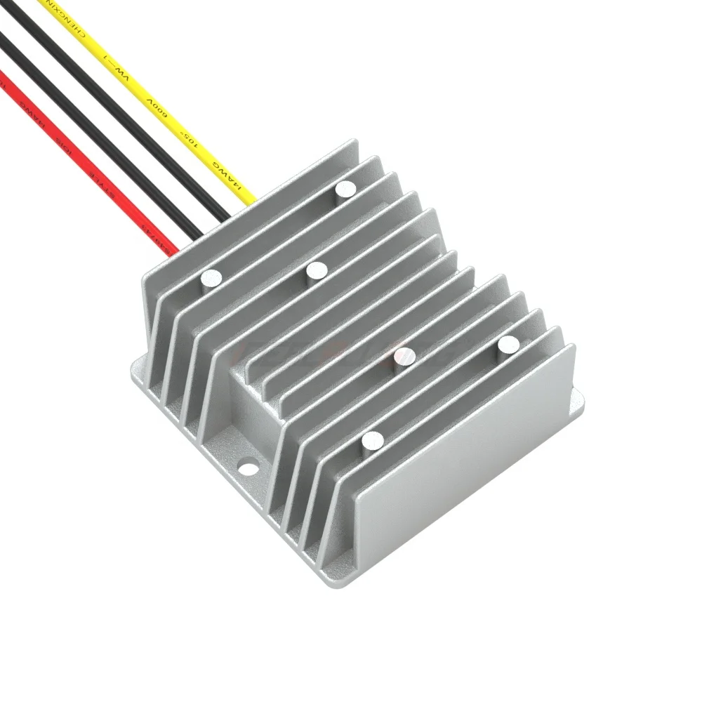 Factory Waterproof 6 Volt DC to 12 Volt 5A 60W DC Step-up Converter Power Supply Inverters & Converters