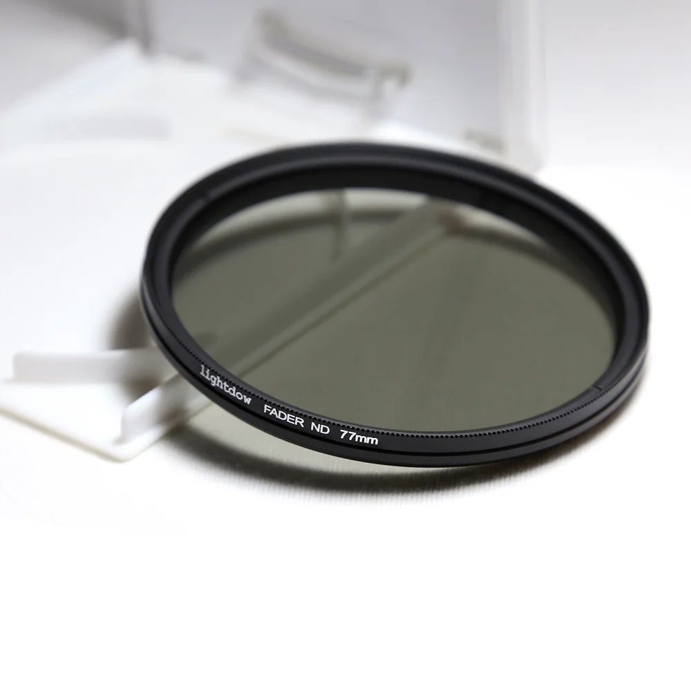 77 мм фейдер фильтр с регуляцией нейтральной плотности ND 82 фронтальной резьбой для объективов Nikon Canon