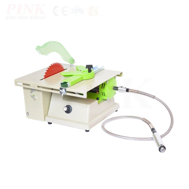 Jadeshay Mini Table Saw – Versatile Electric Woodworking & Metal Cutting Machine With Adjustable Speed, Vacuum Compatible (Top Config)