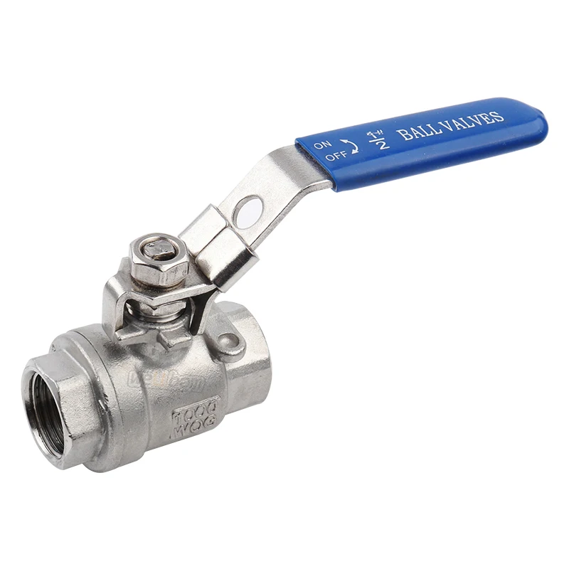 1/2'' NPT Brewing Beer Pipe Fitting Stainless Steel Manual Ball Valve for Homebrew Beer  Ket