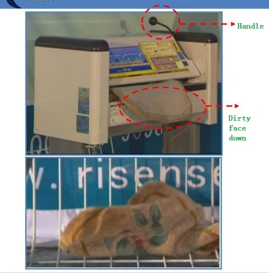 Высокая скорость самообслуживания работает автоматический автомобильный коврик шайба