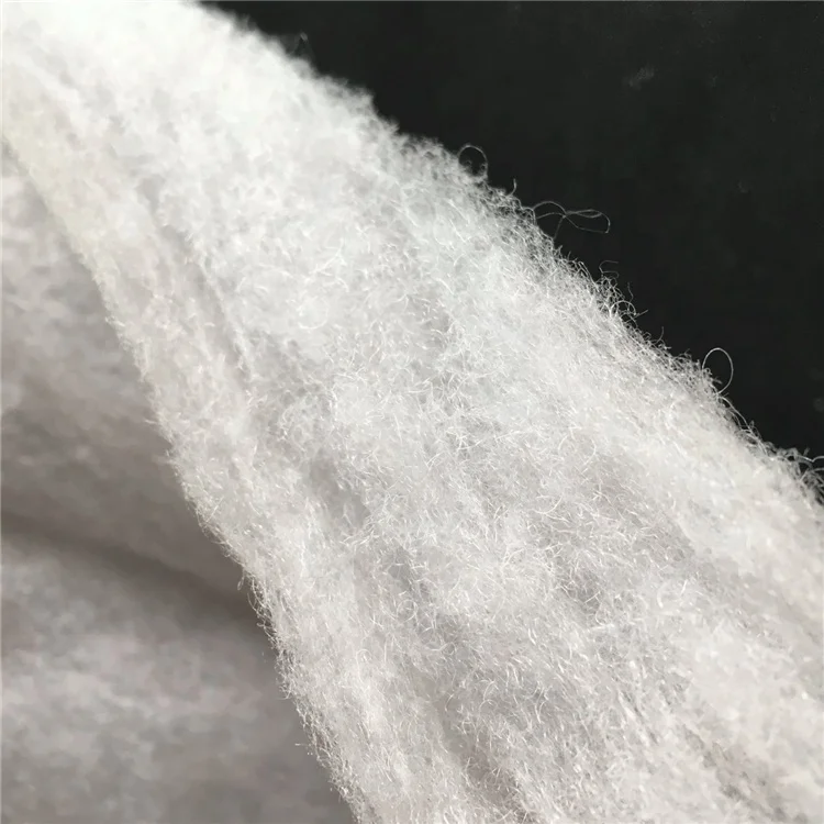 Soft Thermal Bonded Polyester Wadding for Lining Polyester Wadding Fiber Production Line for Quilts Wholesale
