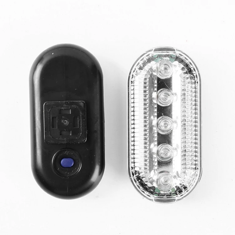 Дин красный и синий вспышка светодиодный наплечный свет