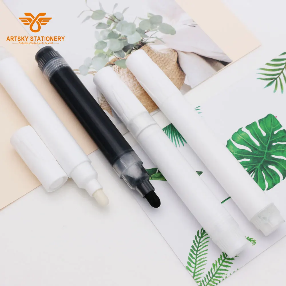 Белый цвет кроссовки средней подошвы маркер краски для обуви