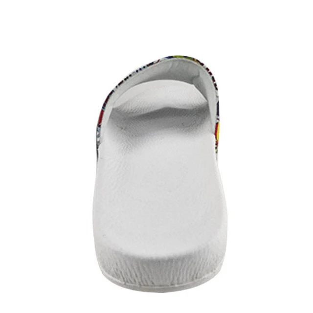 Шлепанцы Greatshoe с сублимационным принтом, женские пляжные шлепанцы hawai с 3D принтом, шлепанцы на плоской подошве с пользовательским логотипом