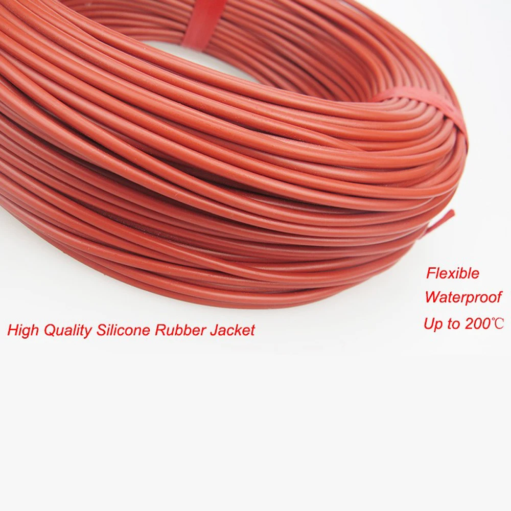 Защита От Замерзания Трубы Отопление силиконовой резины Нагреватель сопротивления проволоки