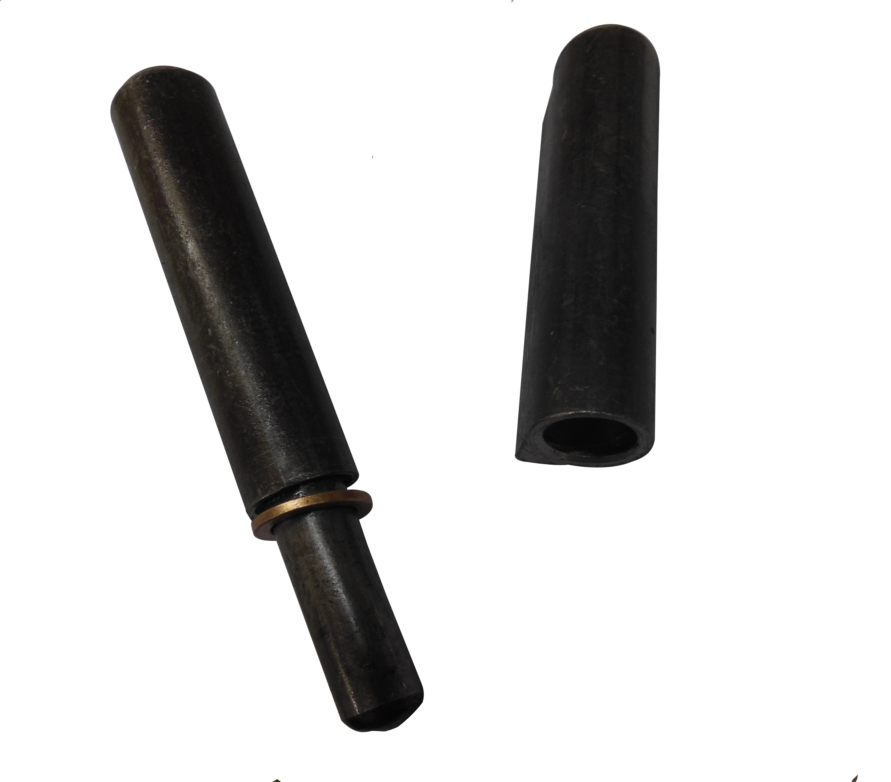 Steel Weld on Bullet Hinge with Steel  Pin and Brass Bushing