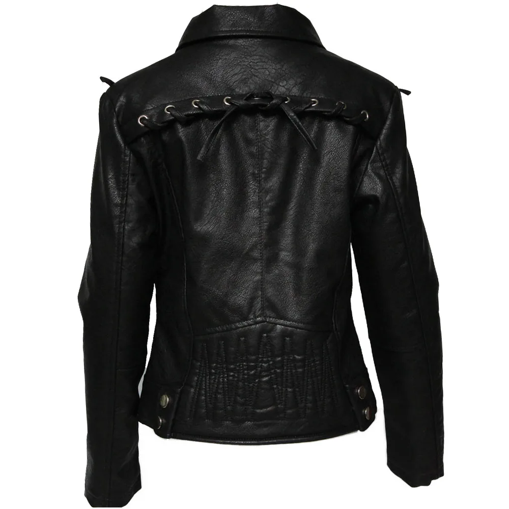 Новейший дизайн; зимняя куртка для девочек с подкладкой из искусственного флиса