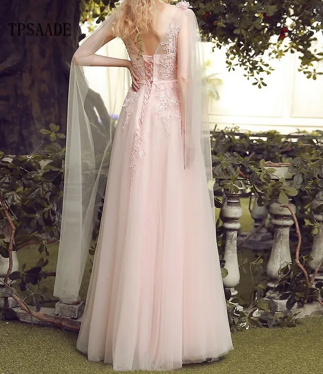 Custom Design Pink Lace Appliques Wedding Dress With Belt Lace up Sequin Beaded Bridal Gown Vestido De Novia 2025