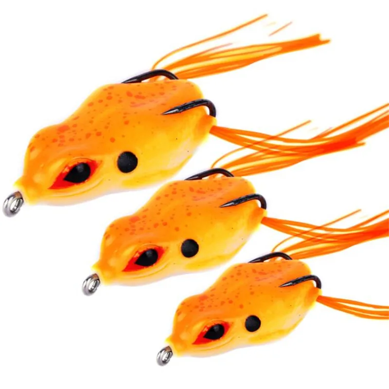 Frog Lure Soft Topwater Fishing Crank