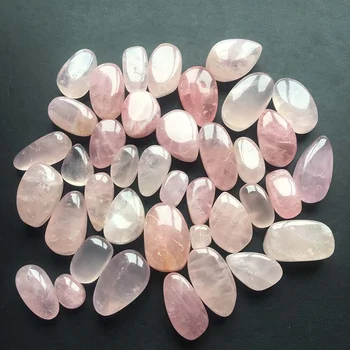 Factory Wholesale Natural Crystal Stone Pink Rose Quartz Tumbled Stone