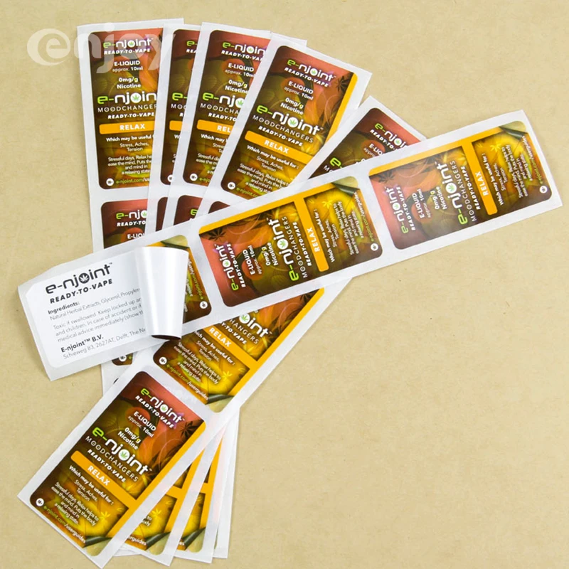 Клей многослойный буклет складной двойной слой трусы этикетка наклейка печать