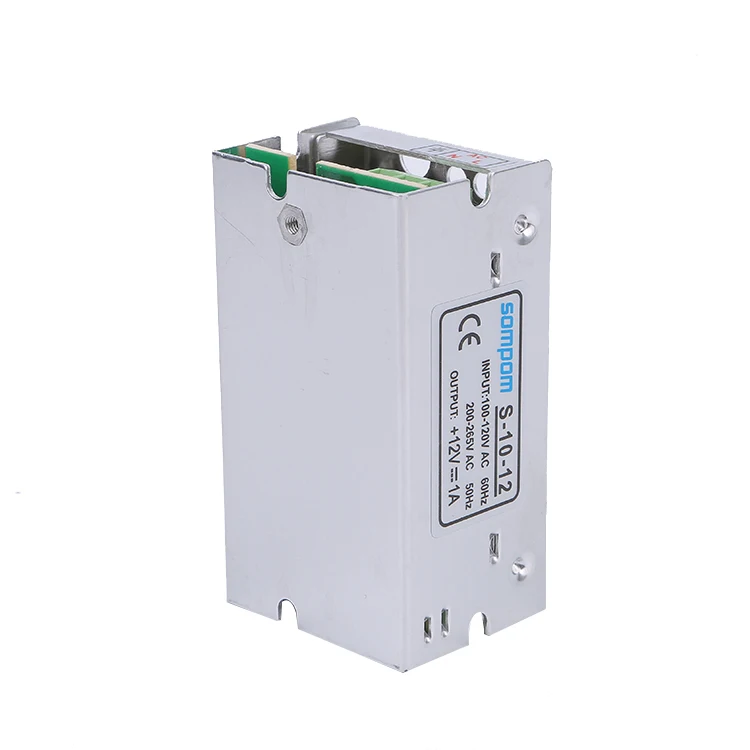 Входная мощность AC 85V-264V Sompom импульсная мощность DC 12V 1A 15W светодиодный драйвер