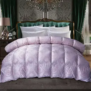 Machine Washable Bedding Bamboo Fiber Quilt Sets Cheap Kings Down Comforter Duvets Wholesale Edredones De Pluma