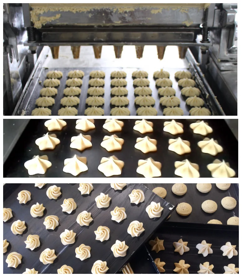 Automatic Small Biscuit  Mini Cookie Making Machine Biscuit Making Production Line Snack Machine