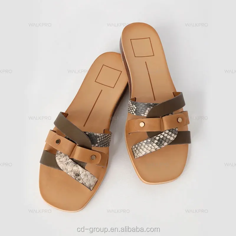 sandalias planas de moda 2019