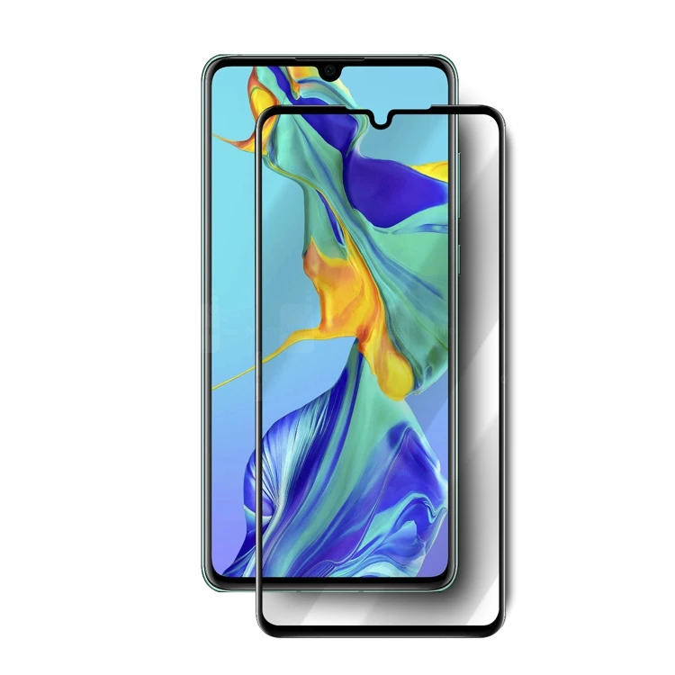 2019 низкая закаленное стекло цена/новый полный охват 2.5D корпус дружественных протектор экрана для Huawei P30