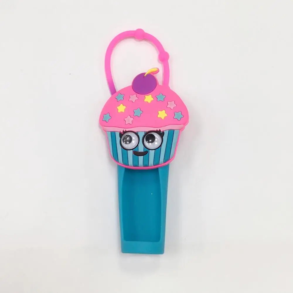 Милый мультфильм силиконовых губ чехол силиконовый блеск для