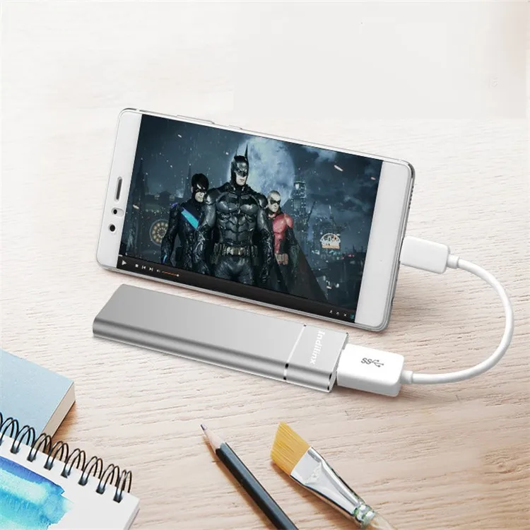 Indilinx USB3.1 Портативный твердотельный накопитель External 1 ТБ жесткий диск