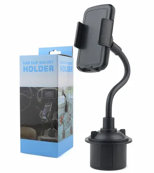 Universal Adjustable Gooseneck Cradle Cell Gps Car Cup Holder Phone Mount