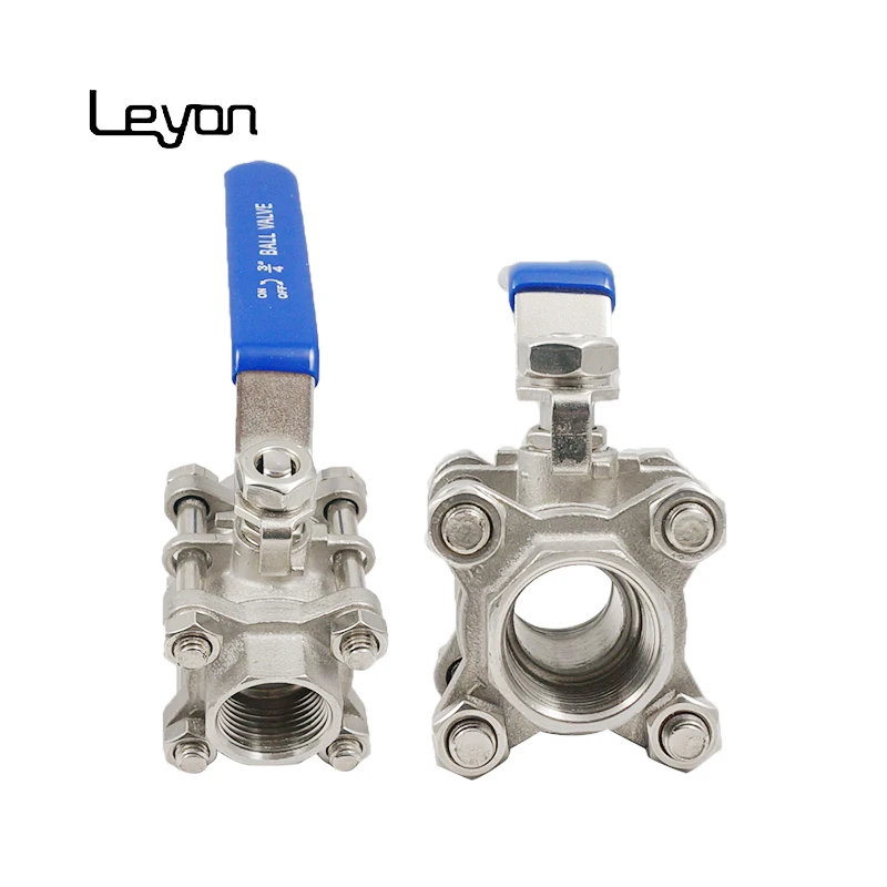 1/8" -4" ball valve cf8m 1000 wog lockable ss304 ss316 high pressure faucet plumbing bathr