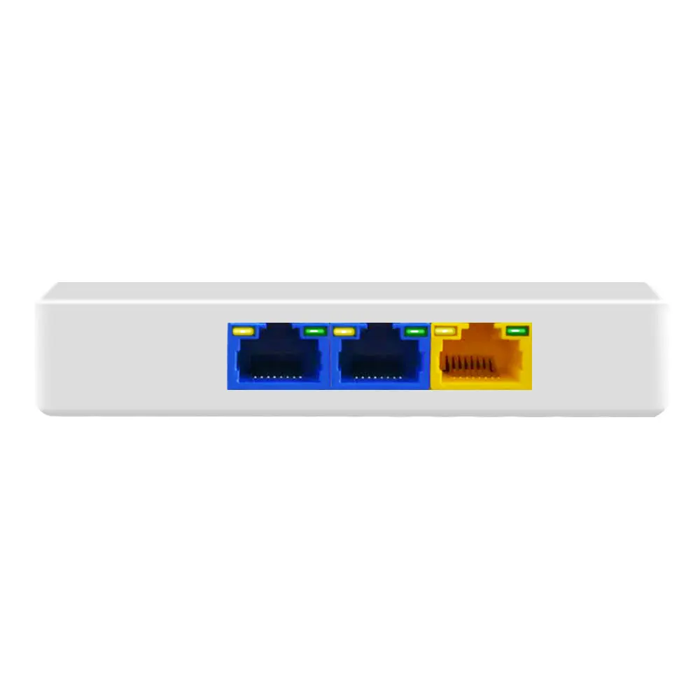 New 3 Port PoE Extend Switches Support Cascade 2times Long Transmission PoE Ethernet Switch