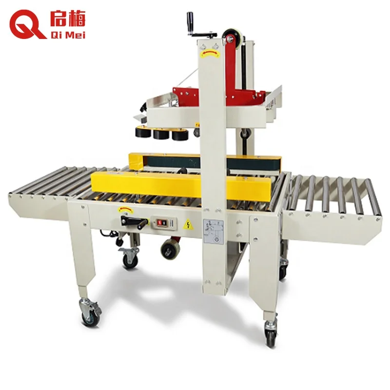 Automatic Flaps Folding Adhesive Tape Carton Sealing Machine