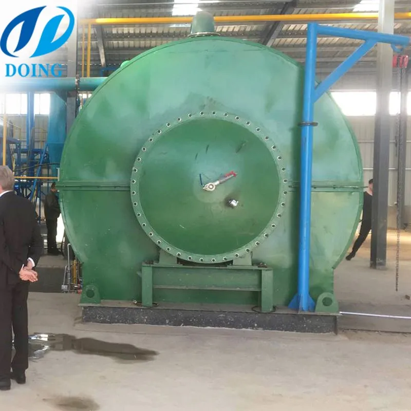 Waste Tyre Recycling Gasification with Tire Decomposition Pyrolysis Plant