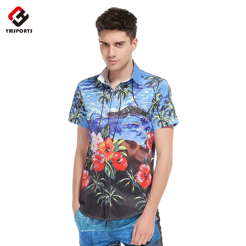 Último Diseño En Stock Popular Casual Floral Camisas Hawaianas,Venta Al Mayor Para Los Hombres - Buy Camisas Hawaianas Al Product on