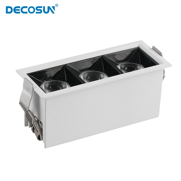 
Встроенная алюминиевая дуга освещения размер резки l120 w43mm 630lm led cob Линейный свет 9w 