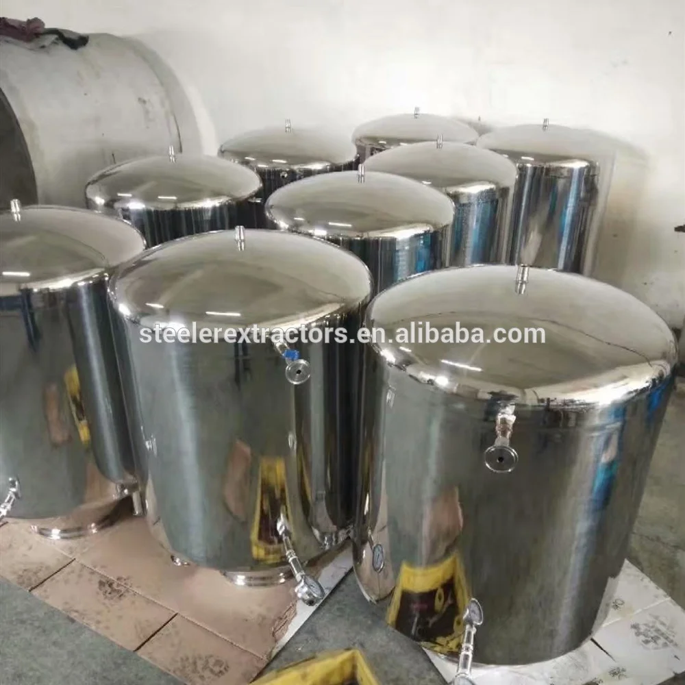 Санитарный резервуар с жаккардовым покрытием SS304 12 х29 дюймов с 5 мм толщиной и портами NPT