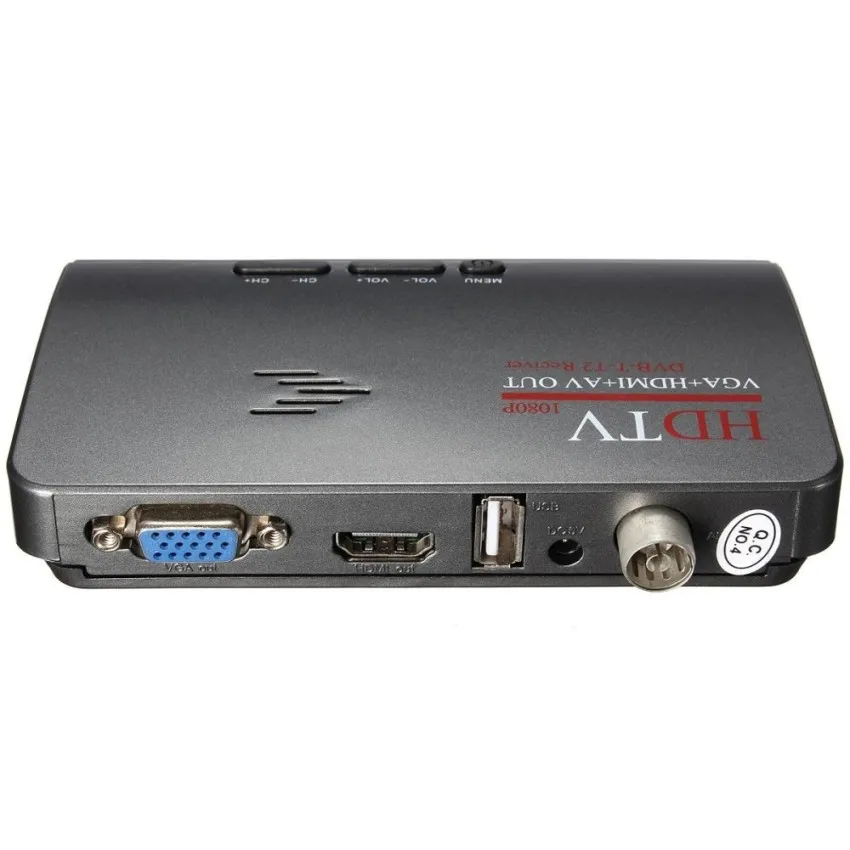 VGA+HD-MI+AV OUT 1920X1080 DVB-T2 TV Tuner for LCD Monitors