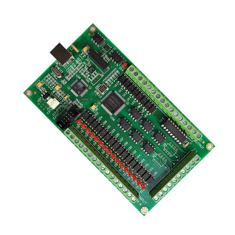 4-Axis CNC USB Mach3 Controller Card - 200KHz Breakout Board 16 Inputs 8 Outputs