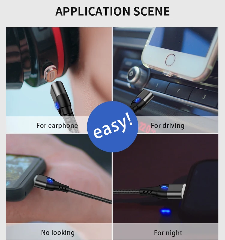 
 Лидер продаж, магнитный usb-кабель для быстрой зарядки и передачи данных, 3 разъема, micro usb-кабель для мобильного телефона  