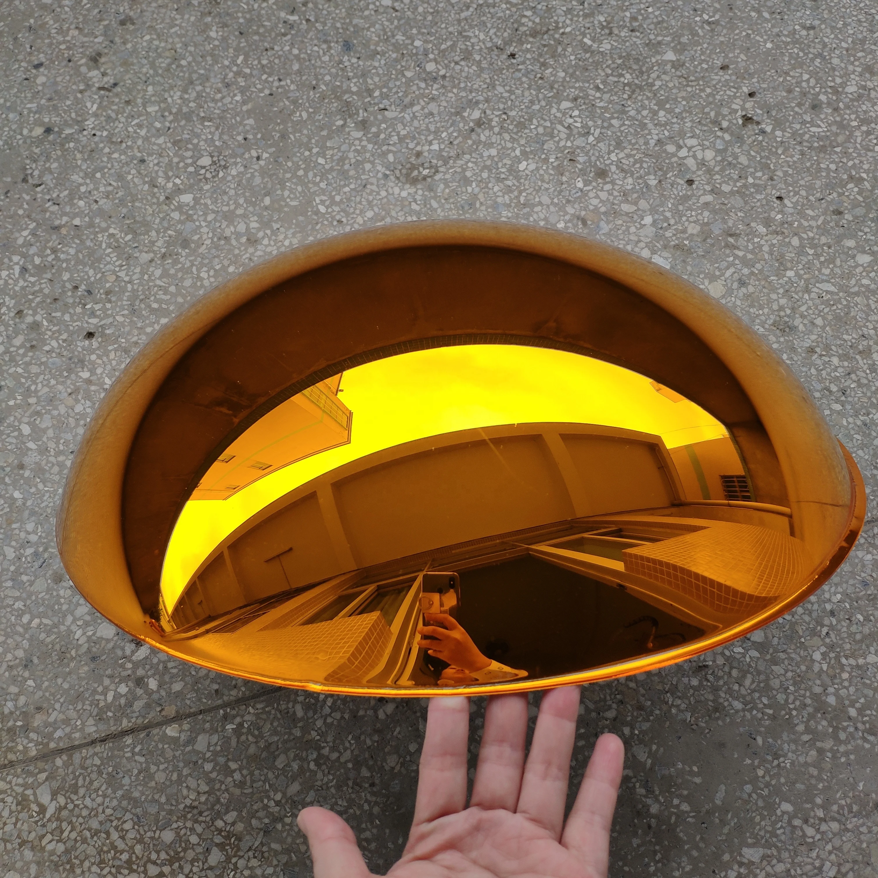 High Quality 180 Degree Convex Mirror Dome Mirror Hemisphere Mirror