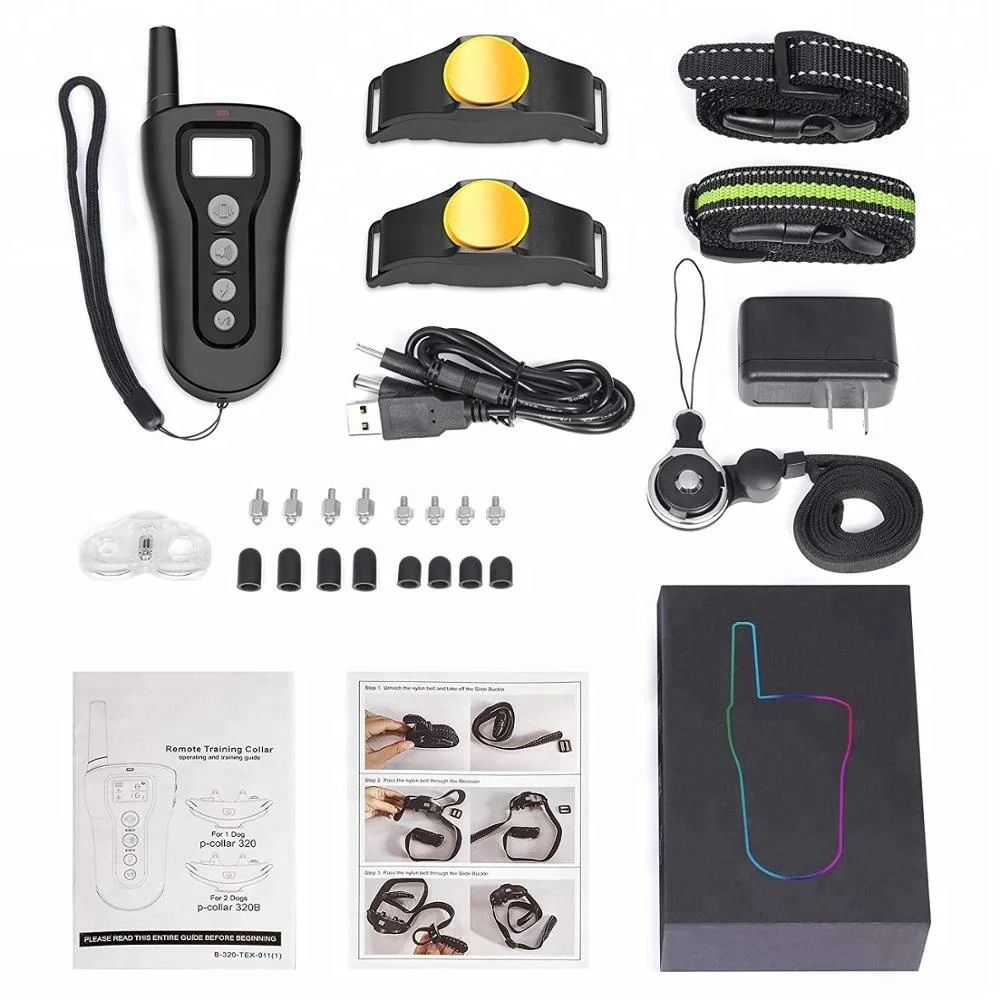 Собака Обучение шок воротники анти кора дистанционного вибрации дешевые