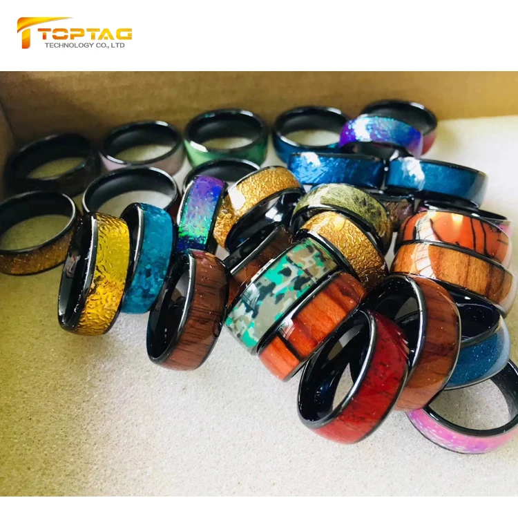 LF Rewritable Smart RFID 125KHz Ring for Door Access Control Card