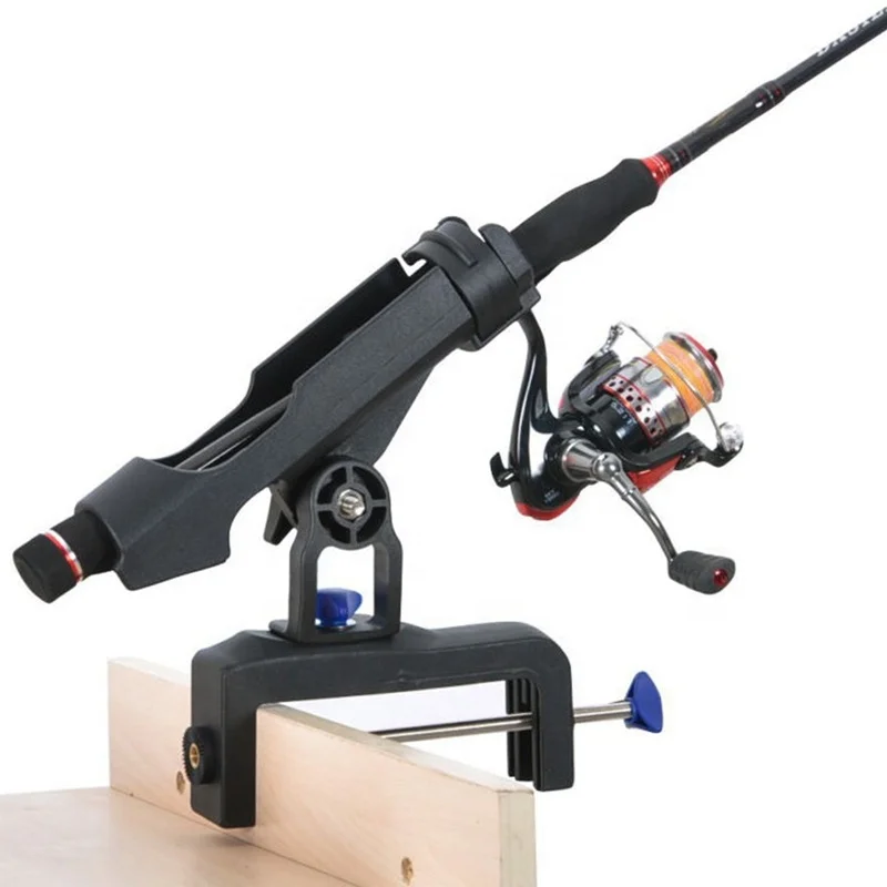 Source High precision 360 Degree Adjustable Boat Fishing Rod