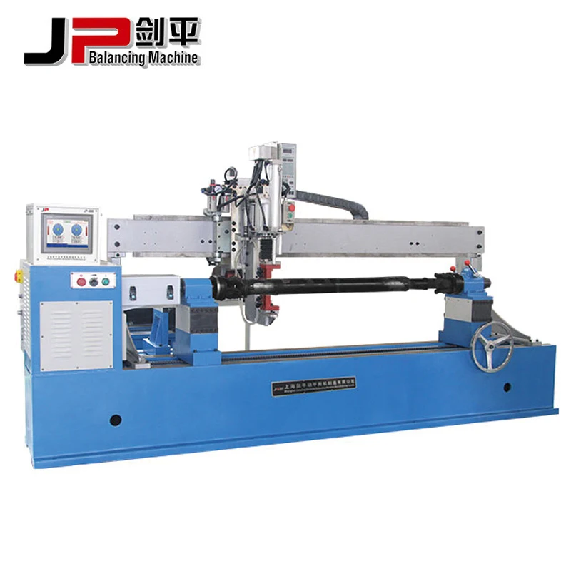 Shanghai Jp Drive Shaft Cardan Shaft Balancing Machine With Welding Machine Buy Balancing Machine Cardan Shaft Balancing Machine Drive Shaft Balancing Machine Product On Alibaba Com