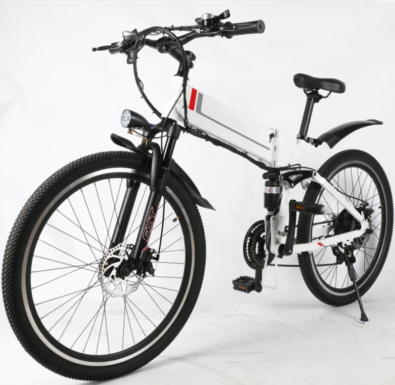 Popular Mountain Electric Bicycle Full Suspension 350W 10Ah 26 Inch Tyre Bicycle Ebike Bicicleta Electrica