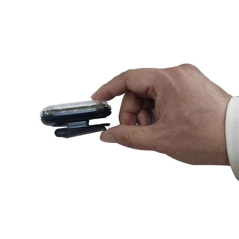 Дин красный и синий вспышка светодиодный наплечный свет