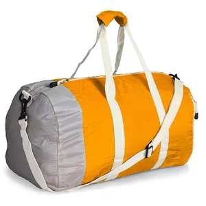 Custom Travel Waterproof Large Capacity Gym Sport Foldable Duffle Bag Nylon