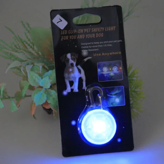 Amazon горячей продажи светодиодная LED Pet собаки ночью свет