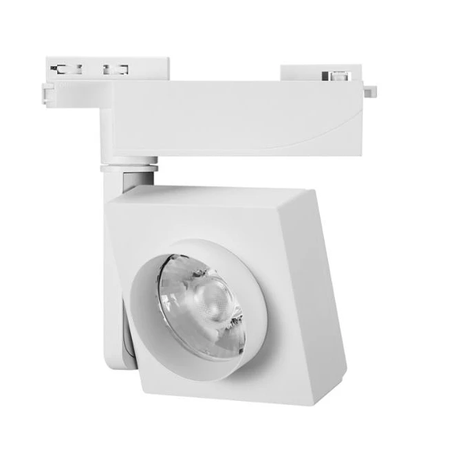 Rectangular optics ETL Wall Wash type LED track light 35W for USA/Canada market compatible with Halo track system